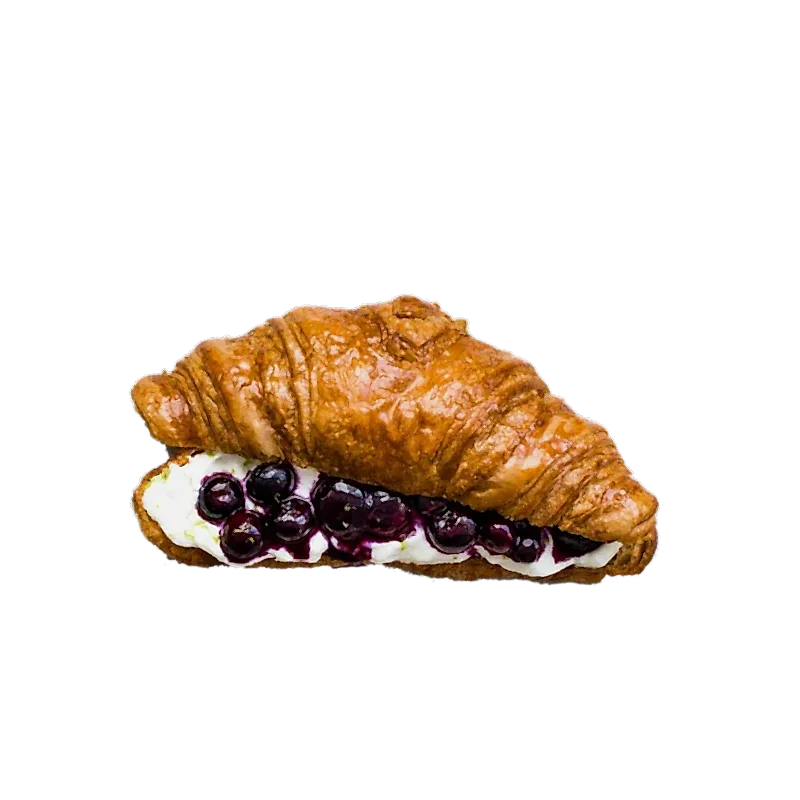 Croissant with Brown Sugar Boba