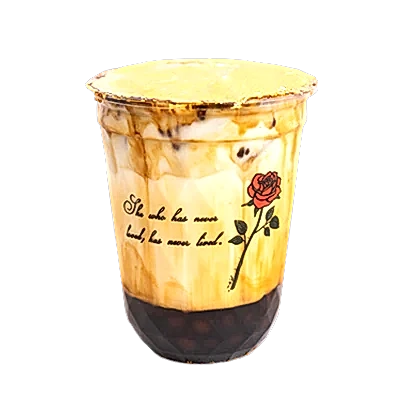 Gold Foil Brown Sugar Boba Milk