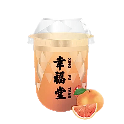 Grapefruit Soda with Handmade Jelly