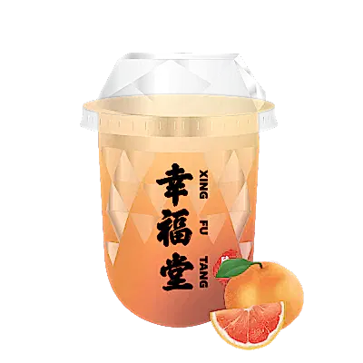 Grapefruit Soda with Handmade Jelly