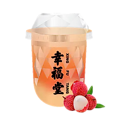 Lychee Green Tea With Coconut Jelly