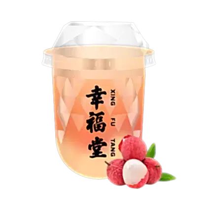 Lychee Green Tea With Coconut Jelly